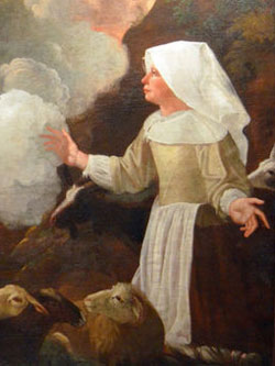Laus - Benoîte Rencurel portrait