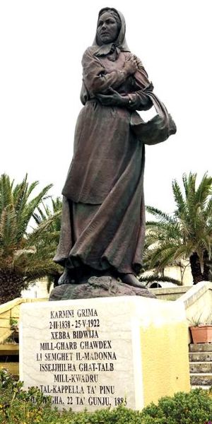 Ta' Pinu statue